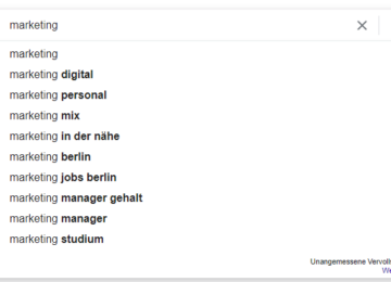 Autosuggest- und .NET-Kampagnen für Shops im Test