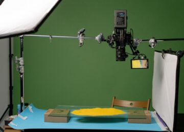 Professionelles Studio-Setup für Produktfotografie im Onlineshop – Beleuchtung und Kamera